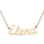 cadena con nombre oro