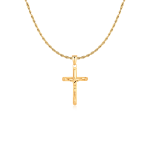 cadena cruz hombre