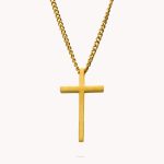 cadena cruz hombre