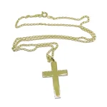 cadena de cruz