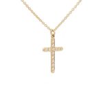 cadena de oro con cruz