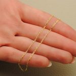 cadena de oro fina
