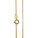 cadena de oro fina