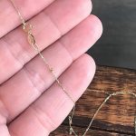 cadena de oro mujer fina