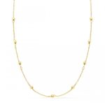 cadena de oro mujer fina