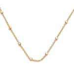 cadena de oro mujer fina