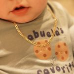cadena de oro para bebe