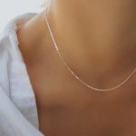 cadena de plata mujer fina