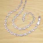 cadena de plata mujer fina