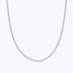 cadena de plata mujer fina