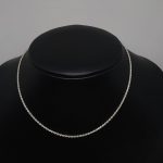 cadena de plata mujer fina