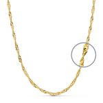 cadena oro mujer 18k