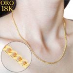 cadena oro mujer 18k