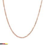 cadena oro rosa