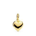 colgante corazon oro