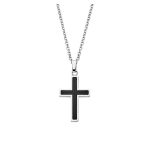 colgante cruz hombre