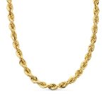 colgante de oro hombre