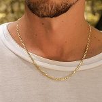 colgante de oro hombre