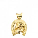 colgante de oro hombre
