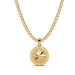 colgante de oro hombre