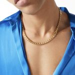 colgante de oro hombre