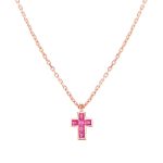 colgante oro rosa