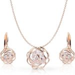 colgante oro rosa