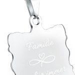 colgante plata personalizado