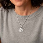 colgante plata personalizado