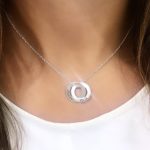 colgante plata personalizado