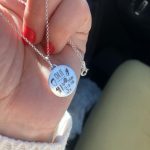 colgante plata personalizado