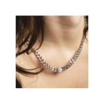 collar acero inoxidable mujer
