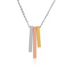 collar acero inoxidable mujer