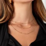 collar acero inoxidable mujer