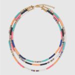 collar bolitas colores