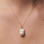collar con perla