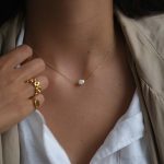 collar con perla