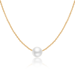 collar con perla