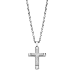 collar cruz hombre
