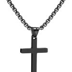 collar cruz hombre