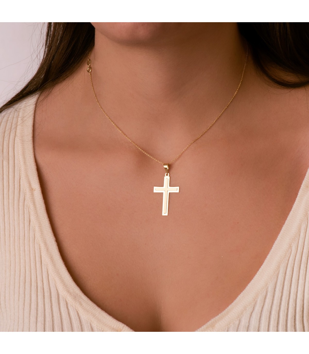 collar-cruz-oro-321kco-1.jpg collar cruz oro - Imagen 1