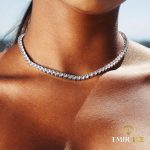 collar de diamantes mujer