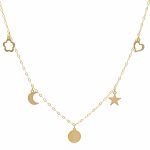 collar oro 18k