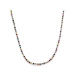 collar piedras colores