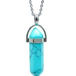 collar turquesa