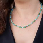 collar turquesa