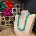collar turquesa
