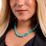 collar turquesa