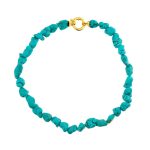 collar turquesa