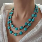 collar turquesa